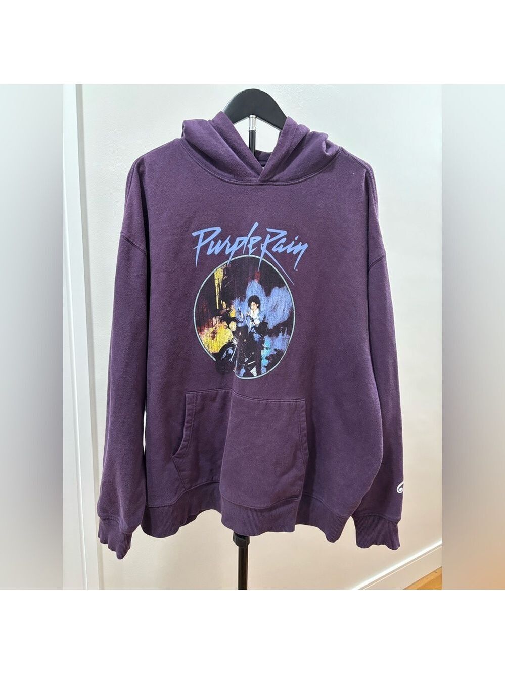 637. The Prince Estate Purple Rain Graphic Hoodie
